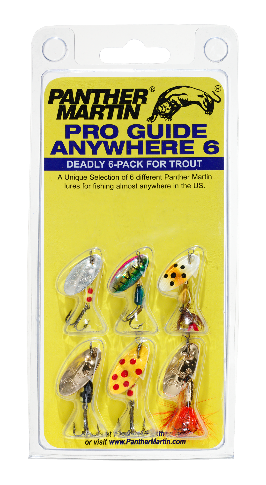 Panther Martin Pro Guide Anywhere 6 Spinner Kit | Cabela's